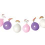 Party Time Guirnalda Globos Unicornio con 6 Globos para Fiesta