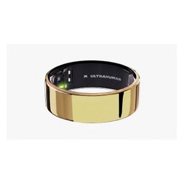 Ultrahuman Ring AIR Smart Ring Bionic Gold Tamaño 10 Rastreador Actividad Titanio