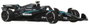 Mattel Hot Wheels Premium Fórmula 1 Team Mercedes Benz: Driver 2 1:64
