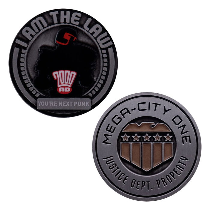 2000 AD Moneda Whisky Judge Dredd Mega-City One Edition