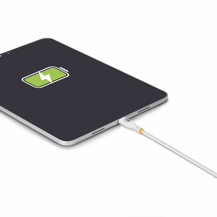 StarTech.com Cable de Carga USB-C 2m, 240W EPR, USB Power Delivery 3.1, 5A, USB 2.0, Blanco, USB2EPR2MW