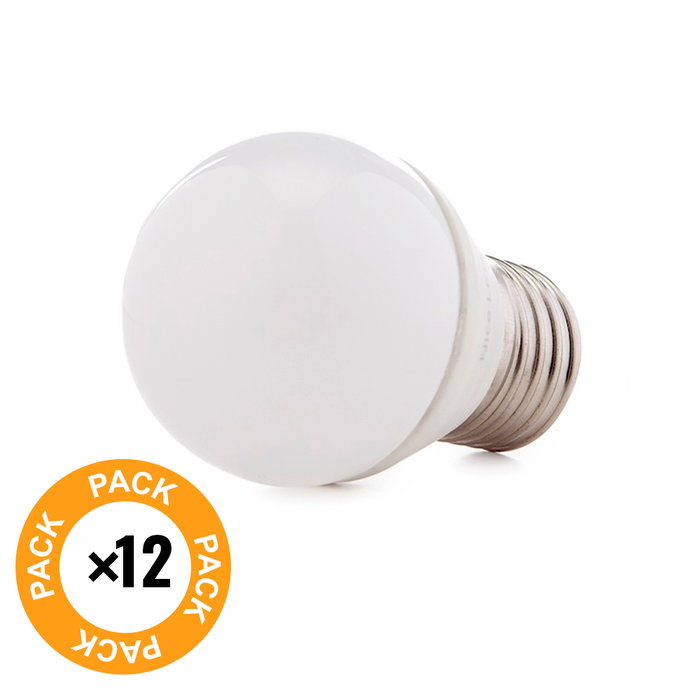 Pack 12 Lámparas LED SMD2835 E27 5W Blanco Frío 410Lm
