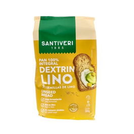 SANTIVERI Pan Dextrin con Semillas de Lino 300Gr