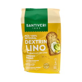 SANTIVERI Pan Dextrin con Semillas de Lino 300Gr