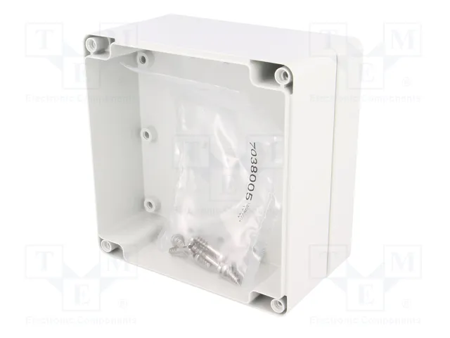 FIBOX EURONORD Carcasa Universal Gris ABS