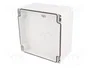 FIBOX EURONORD Carcasa Universal Gris ABS
