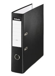 Esselte Archivador de Palanca Forrado en Negro con Lomo de 50 mm