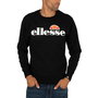 Camiseta de Manga Larga Hombre Ellesse SL Succiso Negro