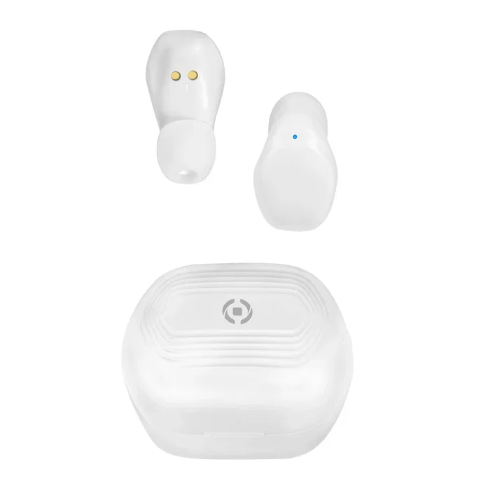 Celly Auricular True Wireless Flip 2 WH - Auriculares Inalámbricos Bluetooth
