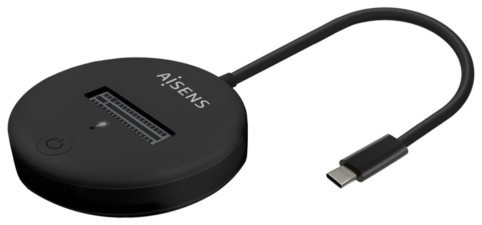 Aisens Dock USB-C para SSD M.2 SATA/NVMe ASUC-M2D013-BK, Negro Aisens Dock USB-C para SSD M.2 SATA/NVMe ASUC-M2D013-BK, Negro
