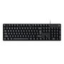 Logitech G413 SE Teclado Mecánico Gaming QWERTY US Internacional, PBT Keycaps, Retroiluminación LED Blanca, USB, Cable 1.8m