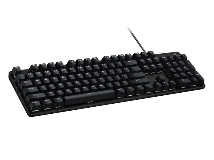 Logitech G413 SE Teclado Mecánico Gaming QWERTY US Internacional, PBT Keycaps, Retroiluminación LED Blanca, USB, Cable 1.8m