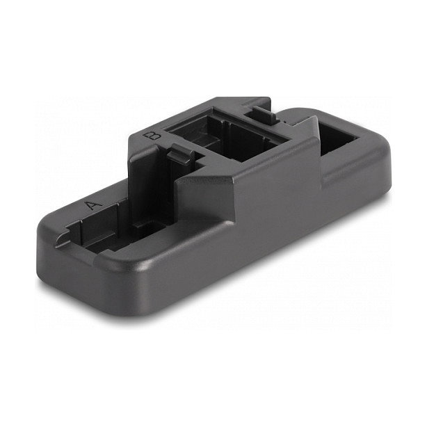 DeLOCK Set Keystone LSA con soporte de clip RJ45/RJ11 Cat.6 negro/blanco, 3 piezas DeLOCK Set Keystone LSA con soporte de clip RJ45/RJ11 Cat.6 negro/blanco, 3 piezas