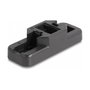 DeLOCK Set Keystone LSA con soporte de clip RJ45/RJ11 Cat.6 negro/blanco, 3 piezas