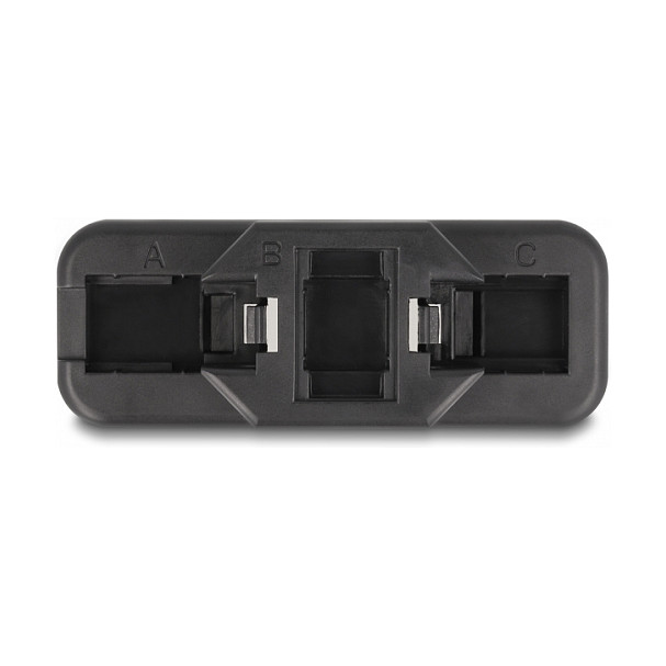 DeLOCK Set Keystone LSA con soporte de clip RJ45/RJ11 Cat.6 negro/blanco, 3 piezas DeLOCK Set Keystone LSA con soporte de clip RJ45/RJ11 Cat.6 negro/blanco, 3 piezas