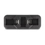 DeLOCK Set Keystone LSA con soporte de clip RJ45/RJ11 Cat.6 negro/blanco, 3 piezas