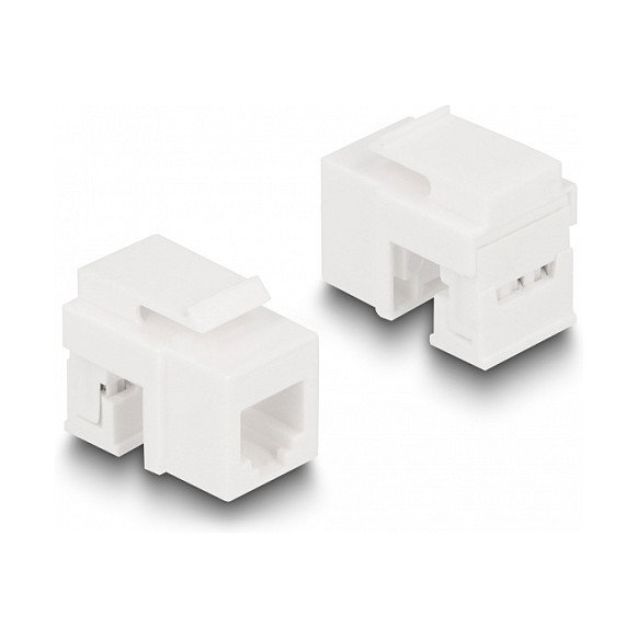 DeLOCK Set Keystone LSA con soporte de clip RJ45/RJ11 Cat.6 negro/blanco, 3 piezas DeLOCK Set Keystone LSA con soporte de clip RJ45/RJ11 Cat.6 negro/blanco, 3 piezas