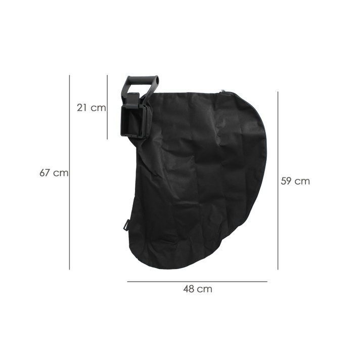 WOLFPACK LINEA PROFESIONAL Bolsa de Nylon de Repuesto para Aspirador Soplador de Hojas 3.000 Watt WOLFPACK LINEA PROFESIONAL Bolsa de Nylon de Repuesto para Aspirador Soplador de Hojas 3.000 Watt