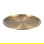 S/4 Bandeja Oro Viejo Metal Decoración 47,60 X 47,60 cm