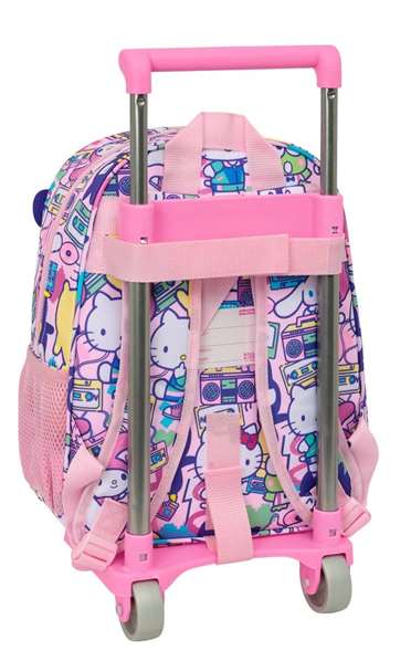 Safta Mochila Mod. 185 con Carro 705 Hello Kitty & Friends con medidas de 26x34x11cm Safta Mochila Mod. 185 con Carro 705 Hello Kitty & Friends con medidas de 26x34x11cm