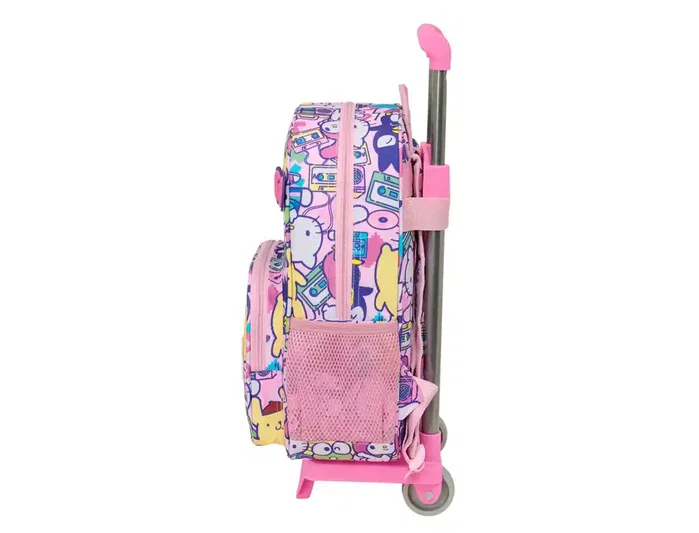 Safta Mochila Mod. 185 con Carro 705 Hello Kitty & Friends con medidas de 26x34x11cm Safta Mochila Mod. 185 con Carro 705 Hello Kitty & Friends con medidas de 26x34x11cm