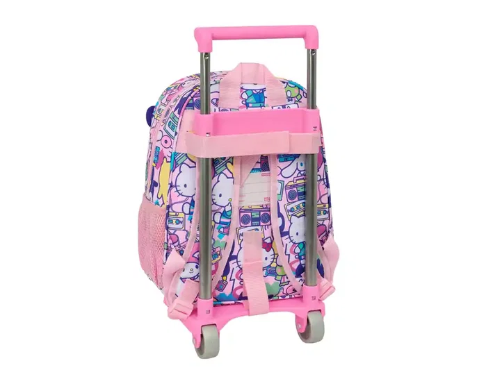 Safta Mochila Mod. 185 con Carro 705 Hello Kitty & Friends con medidas de 26x34x11cm Safta Mochila Mod. 185 con Carro 705 Hello Kitty & Friends con medidas de 26x34x11cm