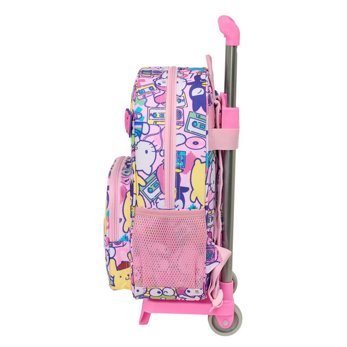 Safta Mochila Mod. 185 con Carro 705 Hello Kitty & Friends con medidas de 26x34x11cm Safta Mochila Mod. 185 con Carro 705 Hello Kitty & Friends con medidas de 26x34x11cm