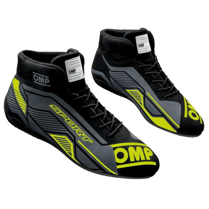 Omp Zapatillas Sport FIA 8856-2018 Negro/Amarillo Fluo Talla 43 Omp Zapatillas Sport FIA 8856-2018 Negro/Amarillo Fluo Talla 43