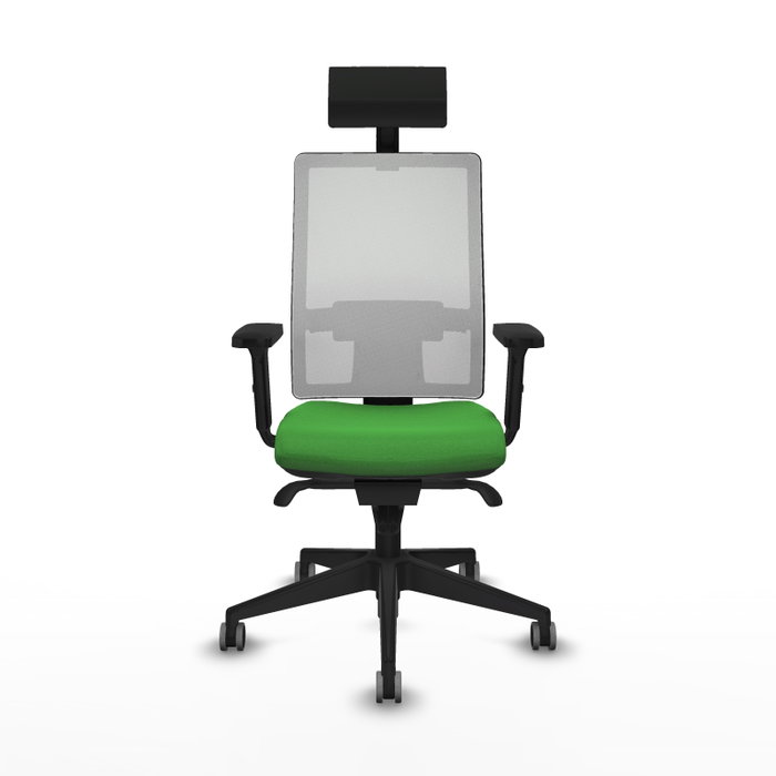 PIQUERAS Y CRESPO Silla de oficina Horna Verde y Blanco PIQUERAS Y CRESPO Silla de oficina Horna Verde y Blanco