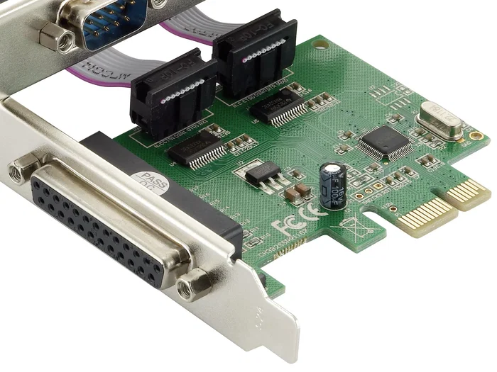 Conceptronic SPC01G Tarjeta de expansión PCIe con 1 puerto paralelo y 2 puertos serie Conceptronic SPC01G Tarjeta de expansión PCIe con 1 puerto paralelo y 2 puertos serie