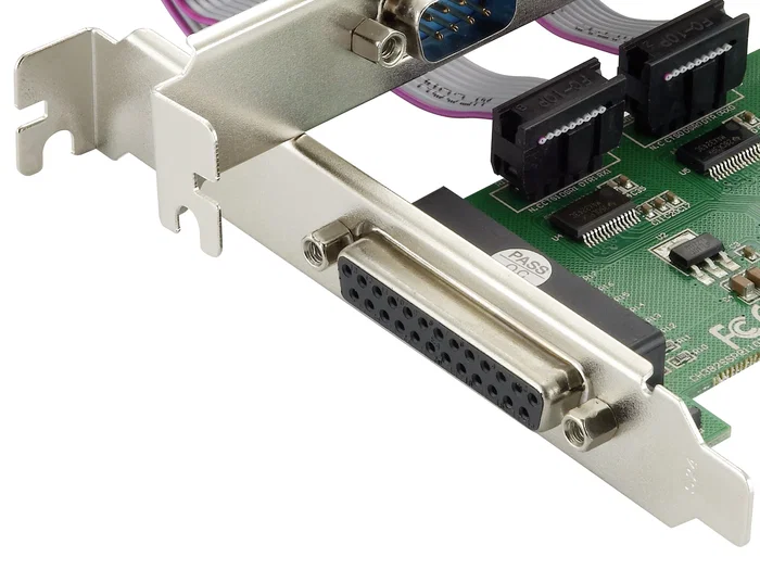 Conceptronic SPC01G Tarjeta de expansión PCIe con 1 puerto paralelo y 2 puertos serie Conceptronic SPC01G Tarjeta de expansión PCIe con 1 puerto paralelo y 2 puertos serie