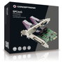 Conceptronic SPC01G Tarjeta de expansión PCIe con 1 puerto paralelo y 2 puertos serie