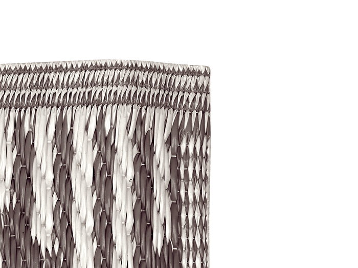 Giftdecor Alfombra Rombos Blanco Gris 120 x 180 cm (Set de 12)