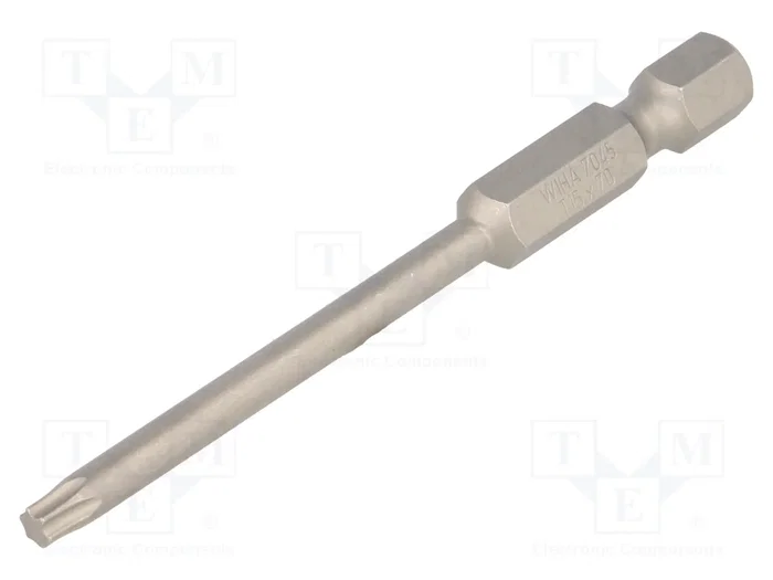 WIHA Punta de destornillador Torx® TX15 de 70 mm WIHA Punta de destornillador Torx® TX15 de 70 mm