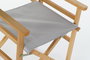 DKD Home Decor Silla Terraza Y Jardin Gris Natural 48 x 87 x 56 cm