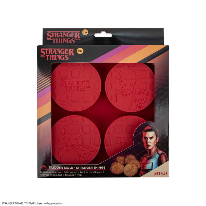 Cinereplicas Stranger Things Molde de Silicona para Waffles de Eleven