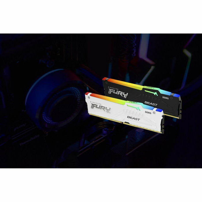 Kingston FURY Beast RGB 32GB DDR5 6000MT/s CL36 DIMM Kit (2x16GB) Kingston FURY Beast RGB 32GB DDR5 6000MT/s CL36 DIMM Kit (2x16GB)
