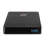 Lindy 43331 Carcasa Externa para Disco Duro/SSD 2.5", USB 3.0, SATA III, 5 Gbit/s, Negro