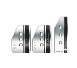 Sparco Pedales Settanta Titanio 3 piezas