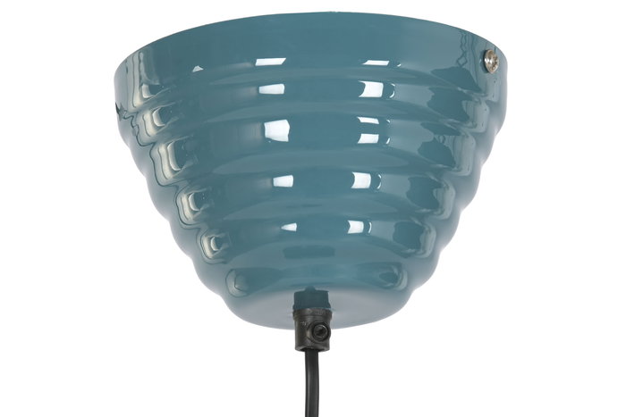 DKD Home Decor Lámpara de Techo Urban Azul 51 x 28 x 51 cm DKD Home Decor Lámpara de Techo Urban Azul 51 x 28 x 51 cm