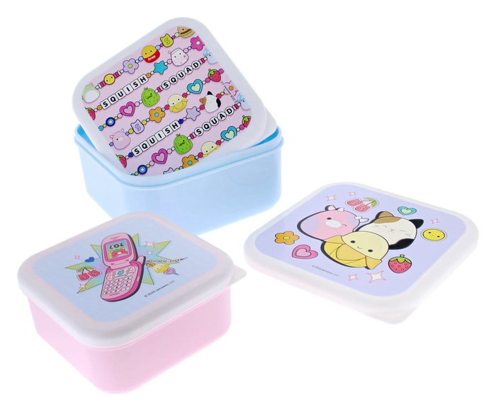 Thumbs Up Squishmallows Fiambreras Paquete de 3