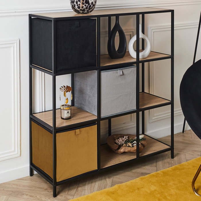 Home Deco Factory Cesta Orden Giulia 30x30 cm Home Deco Factory Cesta Orden Giulia 30x30 cm