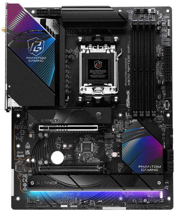 ASRock X870 Riptide WiFi ATX DDR5 AM5 ASRock X870 Riptide WiFi ATX DDR5 AM5