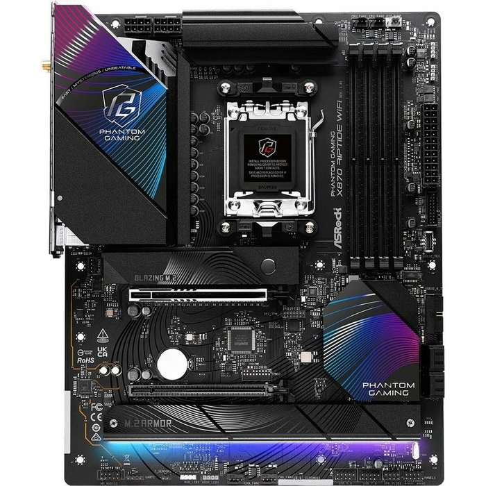 ASRock X870 Riptide WiFi ATX DDR5 AM5 ASRock X870 Riptide WiFi ATX DDR5 AM5