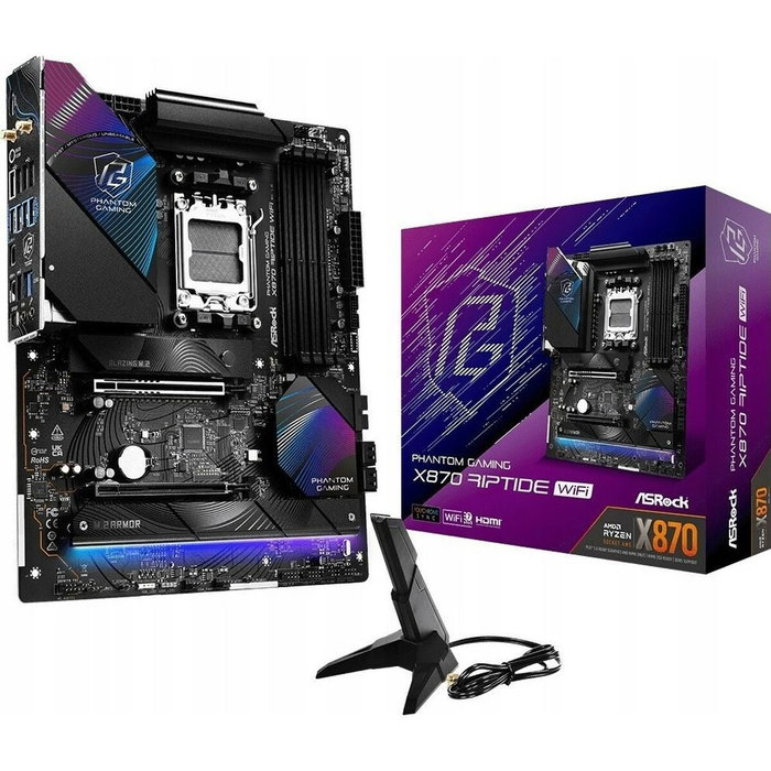 ASRock X870 Riptide WiFi ATX DDR5 AM5 ASRock X870 Riptide WiFi ATX DDR5 AM5