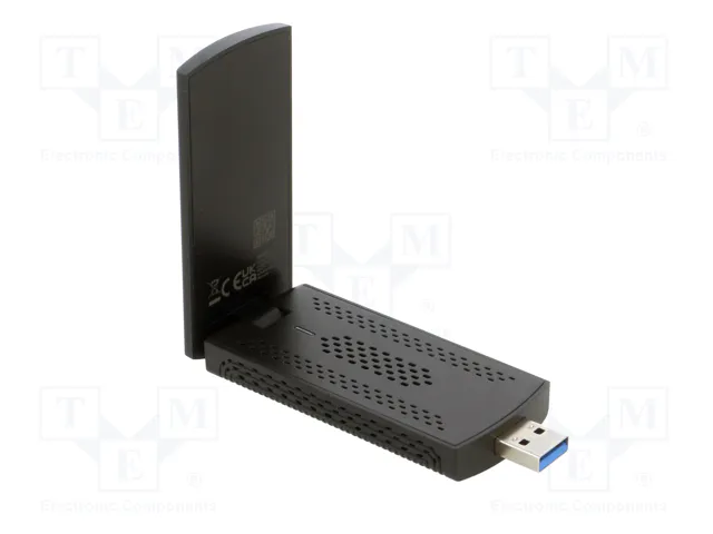 LogiLink Adaptador USB 3.0 Wi-Fi 6E 802.11ax 3000Mbit/s con antena y base