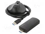 LogiLink Adaptador USB 3.0 Wi-Fi 6E 802.11ax 3000Mbit/s con antena y base