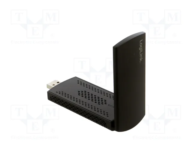 LogiLink Adaptador USB 3.0 Wi-Fi 6E 802.11ax 3000Mbit/s con antena y base