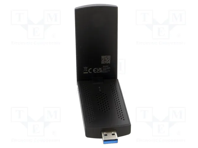 LogiLink Adaptador USB 3.0 Wi-Fi 6E 802.11ax 3000Mbit/s con antena y base
