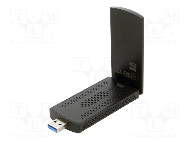LogiLink Adaptador USB 3.0 Wi-Fi 6E 802.11ax 3000Mbit/s con antena y base